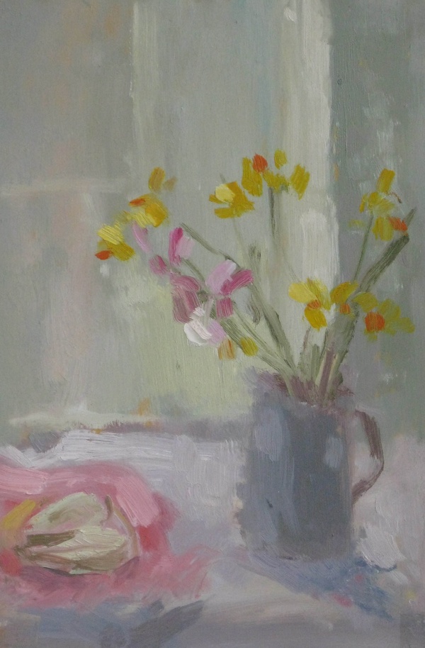 Flowers in window