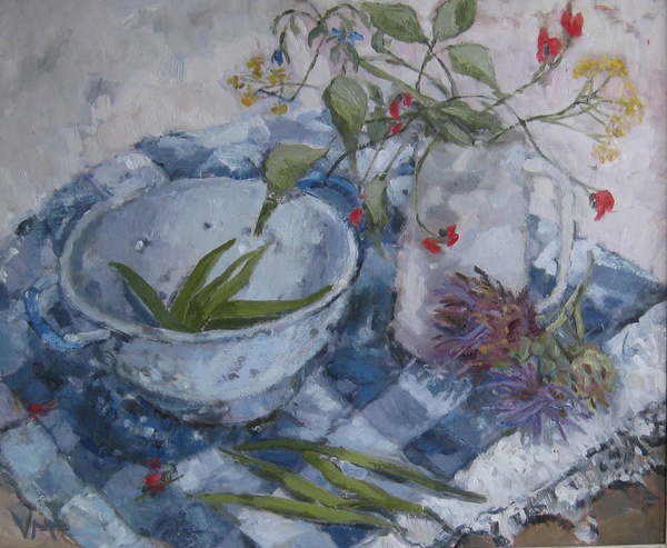 French Beans and Artichokes
